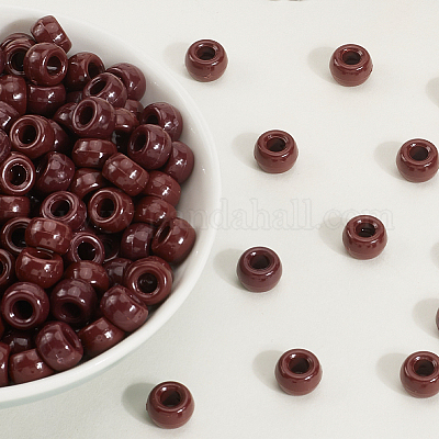 800шт непрозрачные пластиковые бусины KY-SP0001-47F-1