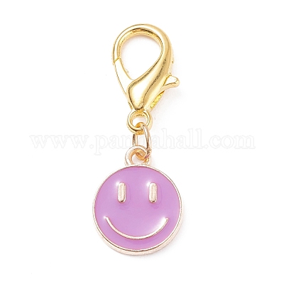 Украшение подвески из сплава эмали HJEW-JM00629-1