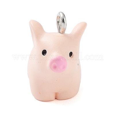 Подвески из непрозрачной смолы RESI-Z014-01M-1