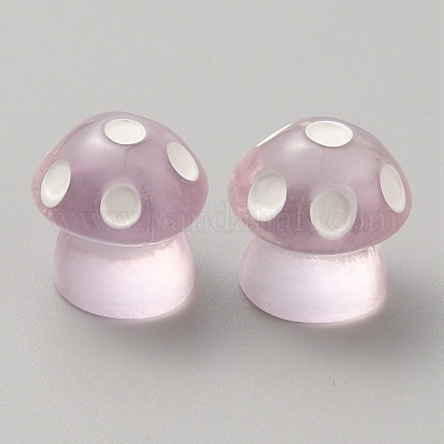Грибные светящиеся украшения из смолы RESI-SZC0004-13I-1
