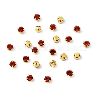 Preciosa® maxima crystal в пришивной чашке Y-PRC-SS16-90075-G-1