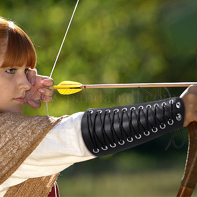 Регулируемый браслет из искусственной кожи с восковыми хлопковыми шнурами AJEW-WH0248-456B-1