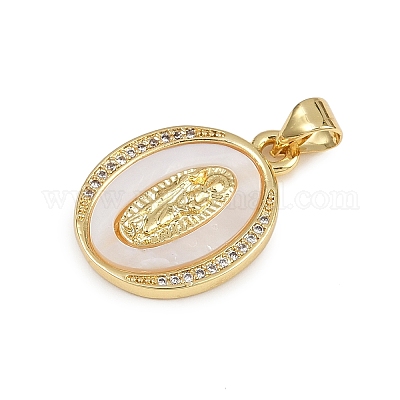 Латунные микро проложить кубического циркония подвески KK-D376-07G-1