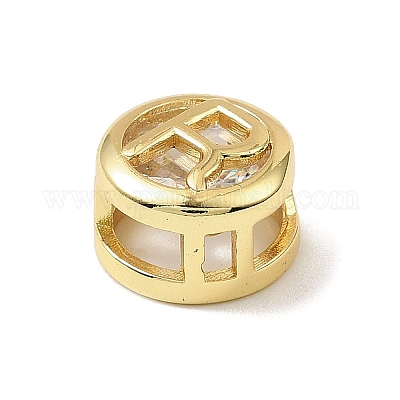 Латунные микро проложить кубического циркония многожильных соединения KK-C111-01G-R-1