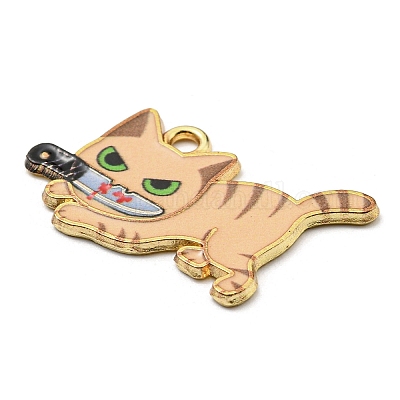 Печатные подвески сплава&nbsp;ENAM-L042-02G-01-1