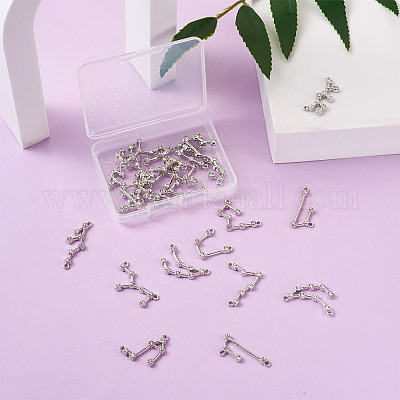 Сплав цинка со стеклянными стразами ювелирные изделия подвески аксессуары FIND-FW0001-04-1