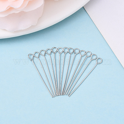 Латунные булавки KK-YW0004-04B-P-1