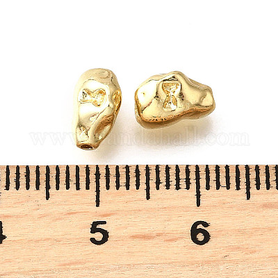 Латунные бусины&nbsp;KK-R222-02G-04-1