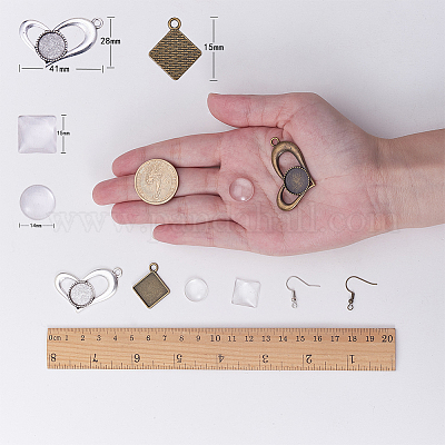 DIY серьги решений DIY-SC0006-80-1