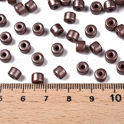 Стеклянные бусины с перламутровым эффектом для выпечки SEED-T008-03V-1