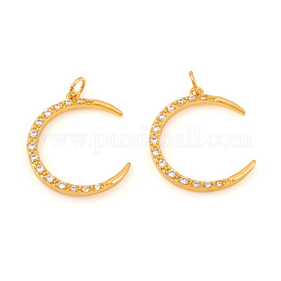 Латунные микро проложить кубического циркония подвески KK-I672-35-1