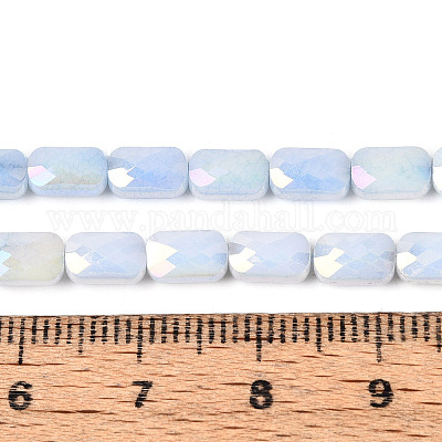 Антикоррозийные гальванические стеклянные бусины X-GLAA-T025-29A-1