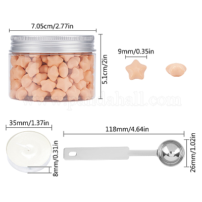 Наборы частиц сургуча для печати в стиле ретро DIY-CP0003-54T-1