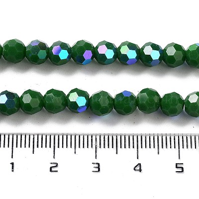 Непрозрачное стекло бисер нитей EGLA-A035-P6mm-L06-1