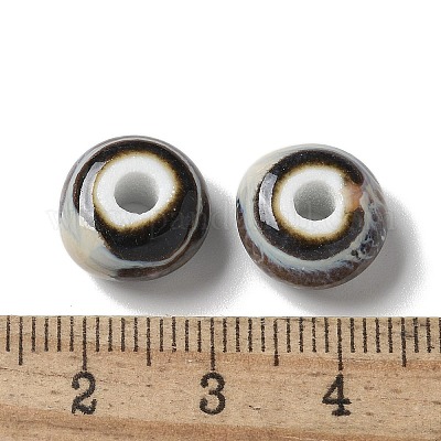 Фарфоровые бусины ручной работы PORC-L080-B22-1