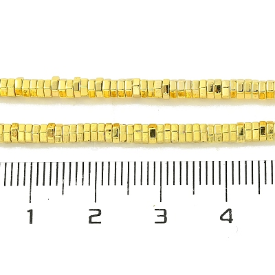 Гальванические нити из синтетических немагнитных гематитовых бусин G-I360-S01-01-1