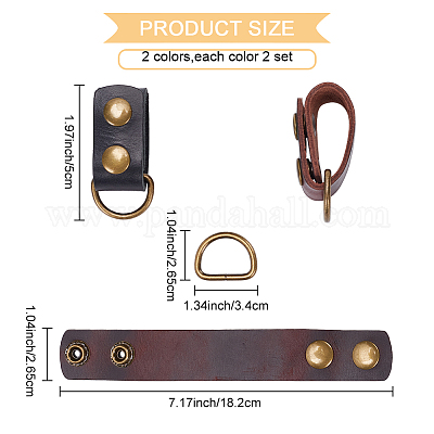 Набор для изготовления держателя для ремня и ключа DIY-WR0008-13-1