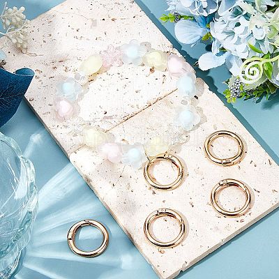 30 шт. Кольца пружинные затворные из сплава FIND-SC0009-08-1