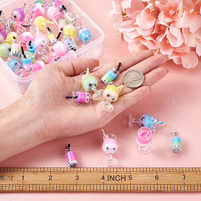 48 шт. 12 стиля пластиковых подвесок KY-BT0001-03-1