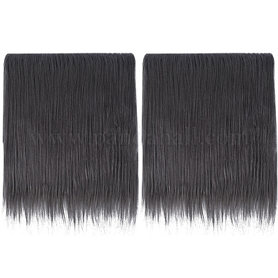 2 шт. искусственный мех квадратной ткани DIY-GF0011-26A-1