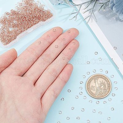 1000 шт. Открытые соединительные кольца из нержавеющей стали 304 STAS-UN0029-59-1