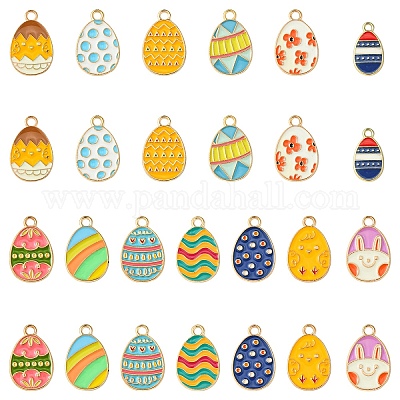 26шт 13 стиля подвески из сплава с эмалью FIND-YW0005-84-1