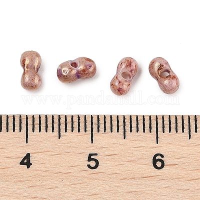 Пикассо стеклянные бусины SEED-Q038-02D-1