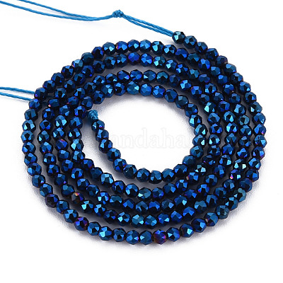 Гальванические стеклянные бусины&nbsp;EGLA-S174-23D-02-1