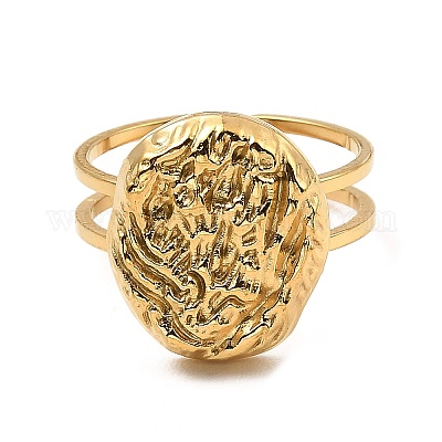 Кольца-манжеты из нержавеющей стали 304 RJEW-Z018-19G-1