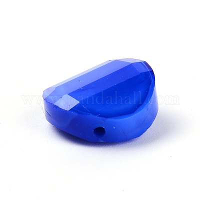 Имитация нефритовые четки стекла GLAA-WH0029-03F-1