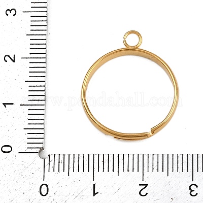 Основание кольца-петли из нержавеющей стали 304 STAS-G363-13G-02-1