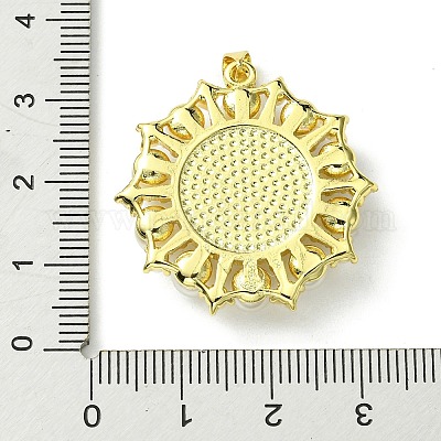 Кулоны из экологически чистой латуни KK-A204-02B-01G-1