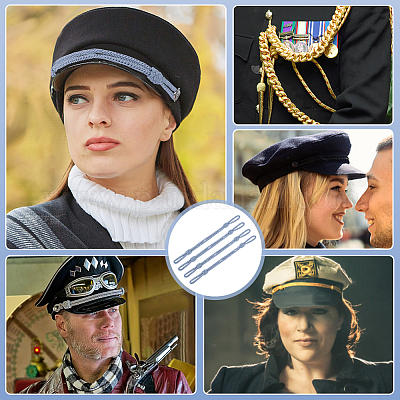 Полиэстеровая лента для шляпы DIY-WH0723-027G-1