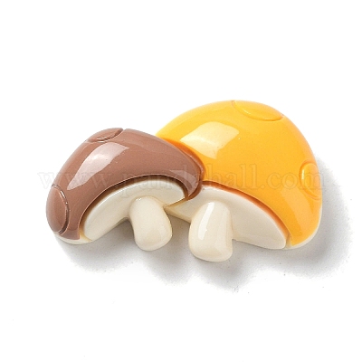 Кабошоны из непрозрачной смолы на осеннюю тематику CRES-A055-01B-1