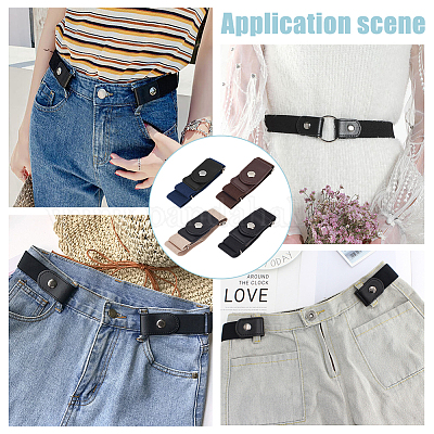 12 шт. эластичный невидимый ремень из искусственной кожи FIND-WR0010-33-1