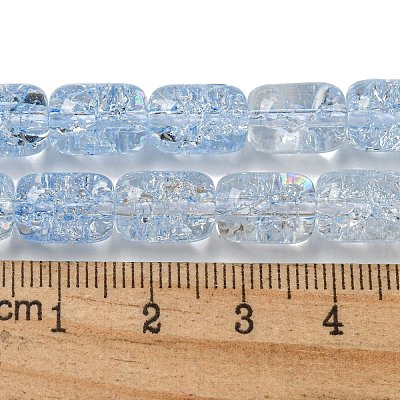 Прозрачные треск стекла бисер нитей GLAA-NH0001-04G-1