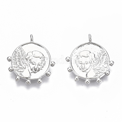 Латунные подвески KK-R126-021-NF-1