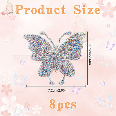 8 шт. термоклей для страз на заднюю аппликацию DIY-GO0001-87-1