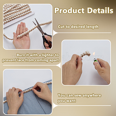 10 ярд полиэстеровой ленты&nbsp;AJEW-FG0005-08B-1