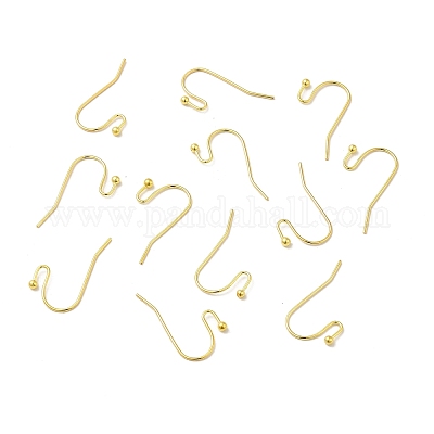 Латунные крючки для сережек J0JQN-G-1