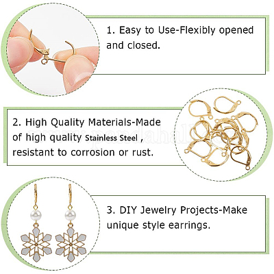 Фурнитура для сережек-гвоздиков из нержавеющей стали 304 STAS-SP0001-06B-1