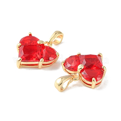 Латунные микро проложить кубического циркония подвески X-KK-L208-03G-01-1