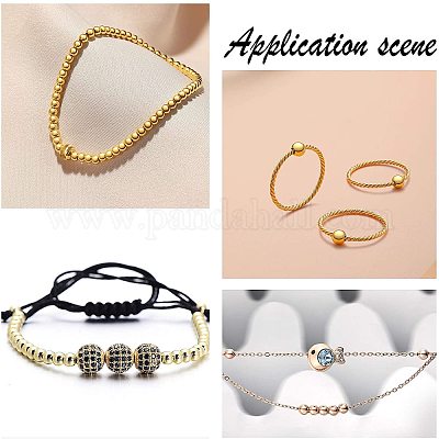 Латунные бусины KK-NB0002-29G-NR-1