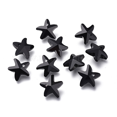 Граненый стеклянный шарм&nbsp;GLAA-H101-A-09-1