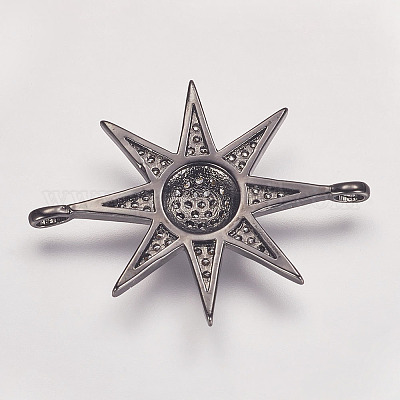 Латунные микро проложить кубических соединения циркония ZIRC-P049-17B-1