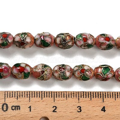 Бусины ручной работы перегородчатой CLB-F001-01C-1