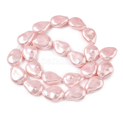 Гальванизированное непрозрачное стекло имитация жемчужных нитей EGLA-D302-02C-1