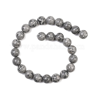 Натуральная карта каменные бусы пряди&nbsp;G-L648-A05-16mm-1