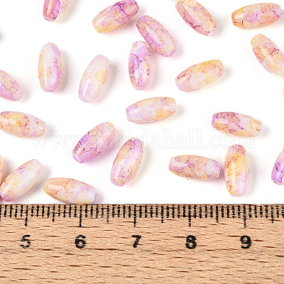 Выпечка краска стеклянные бусины SEED-N008-06B-1