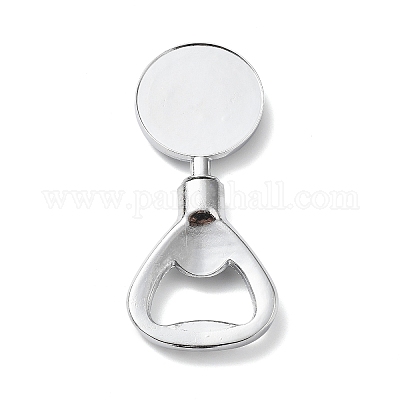 Элемент кабошона для открывания бутылок из цинкового сплава PALLOY-D312-01P-05-1